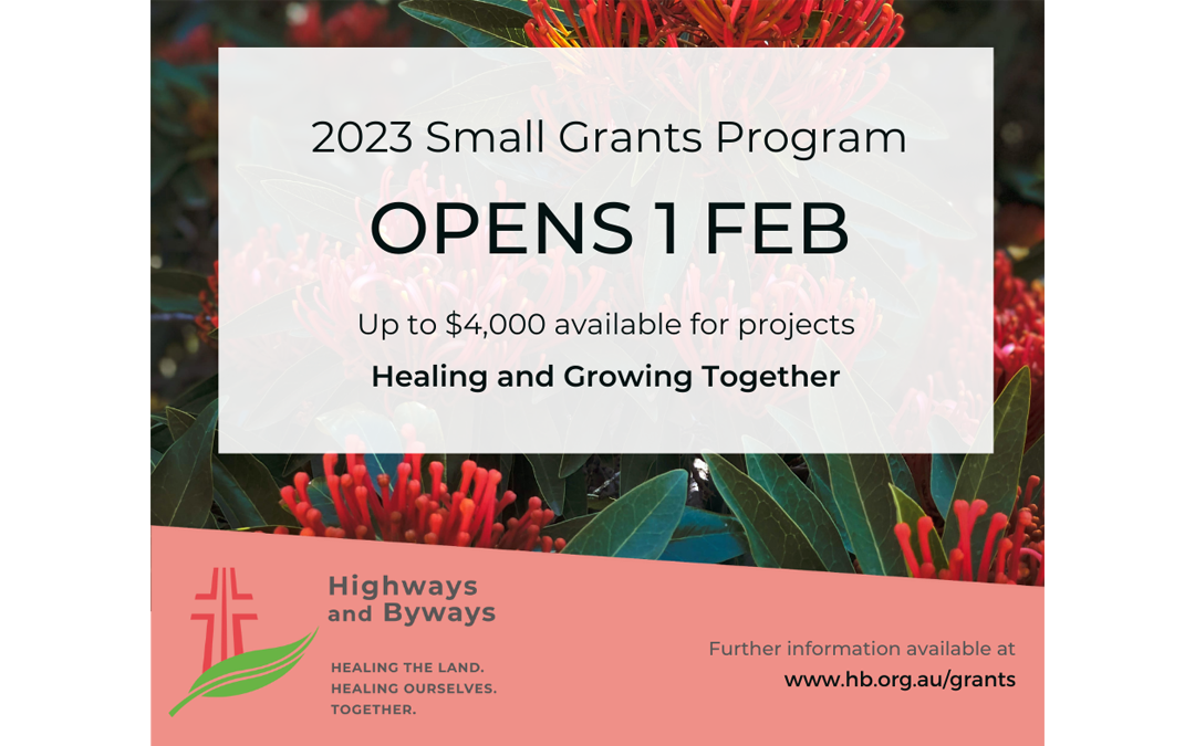 Hyways and Byways Small Grants open