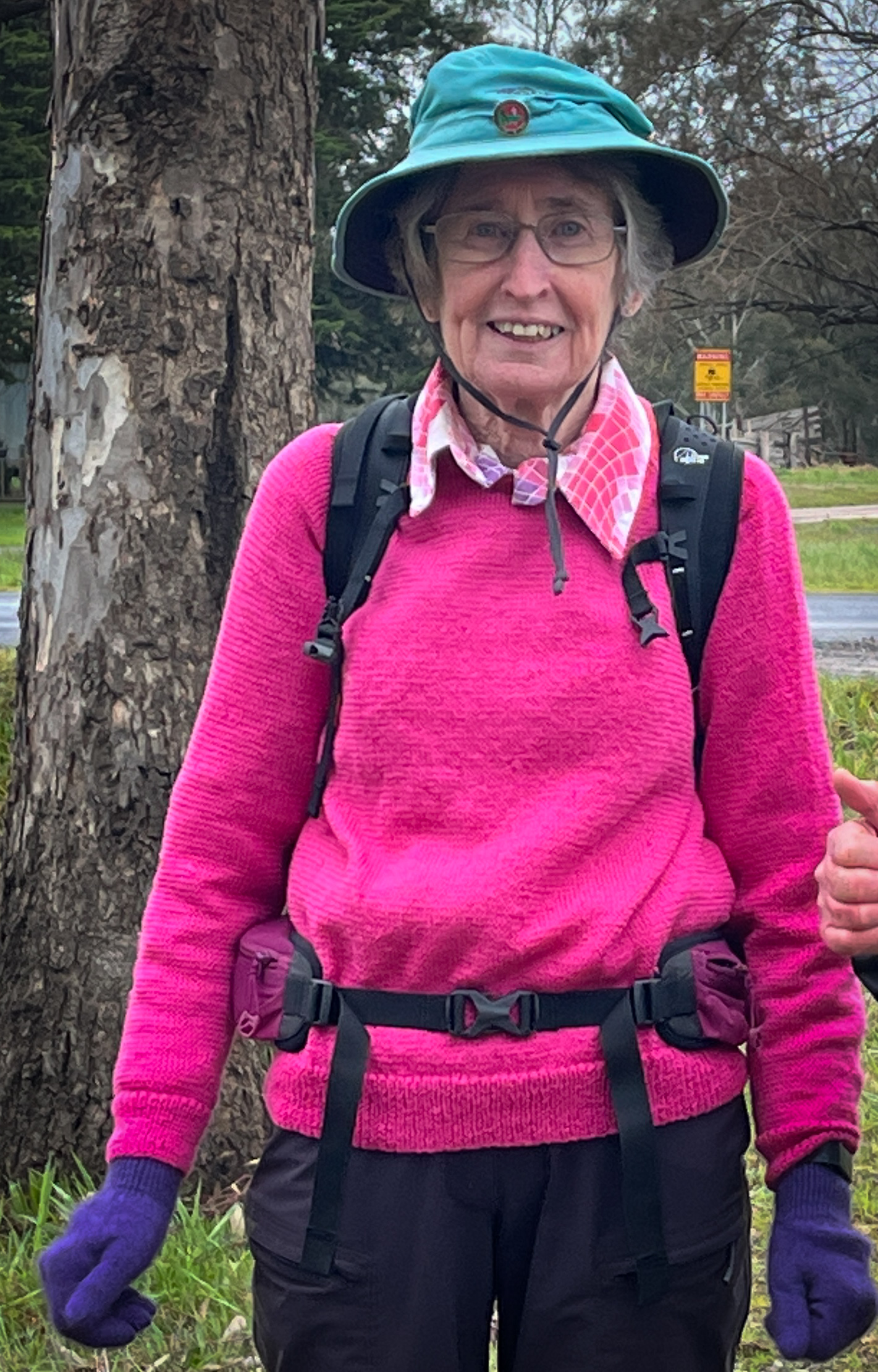 Bernadette Madden woman standing outside